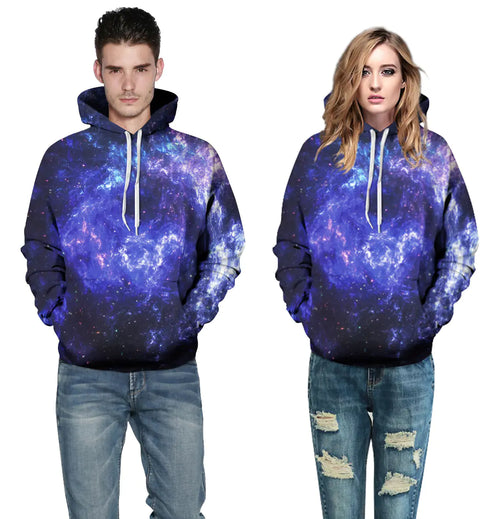 3D Graffiti Printed Hoodie for Men and Women