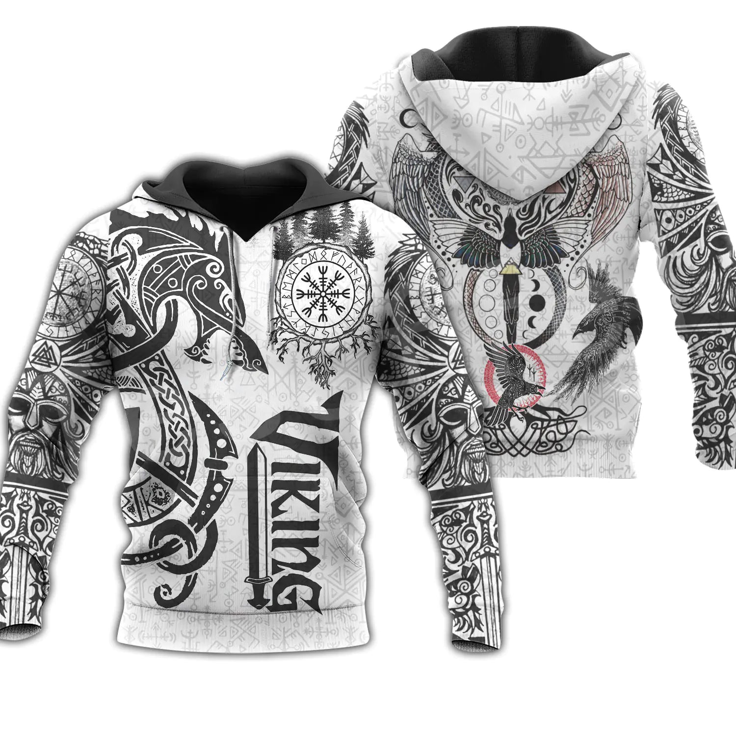 New Fashion 3D Printed Unisex Zip-Up Hoodie Jacket