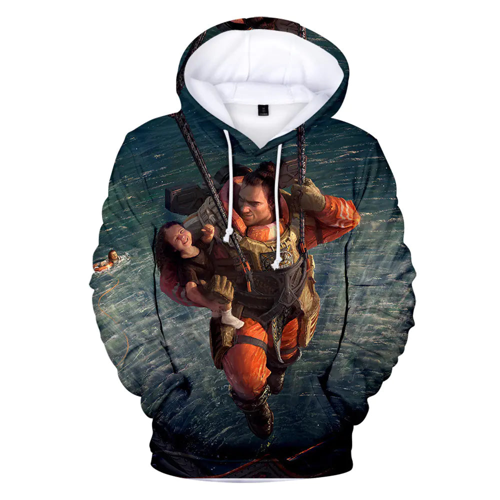 3D Printed Hoodie for Men and Women - Hero Battle Game