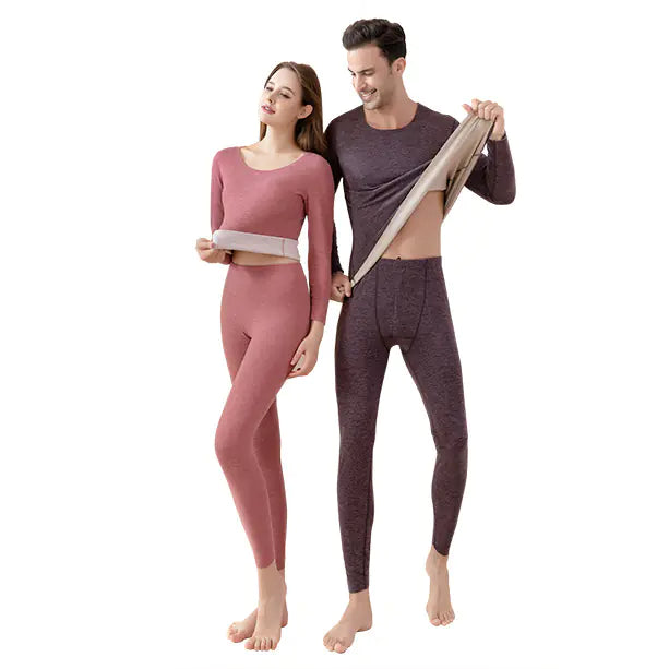 Winter Thermal Base Layer Set for Men and Women