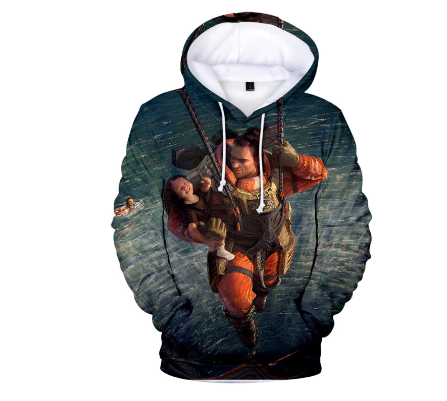 3D Printed Hoodie for Men and Women - Hero Battle Game